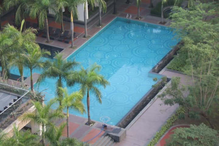 Ac Cozy 1bhk higher floor